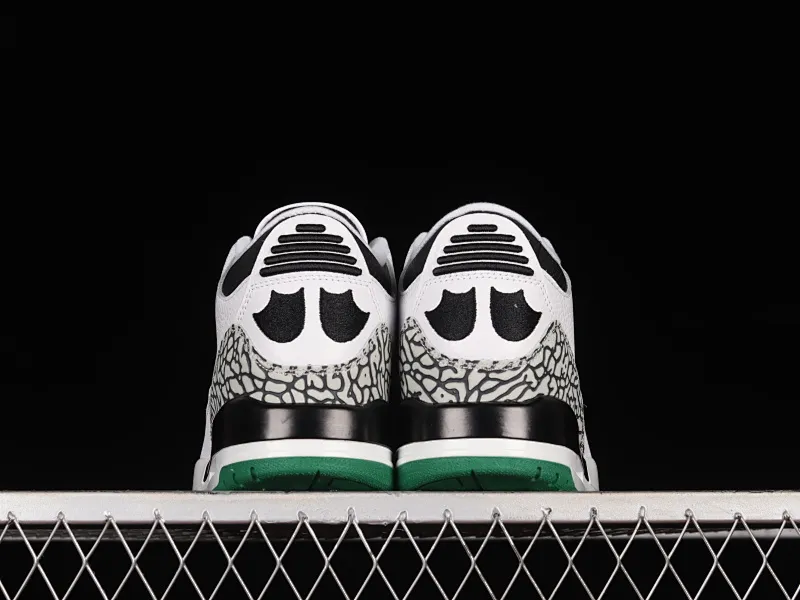 All categories Air Jordan Jordan series basketball shoes Air Jordan 3 Air Jordan 3 Retro AJ3 Joe 3 joint white and green 594282-233